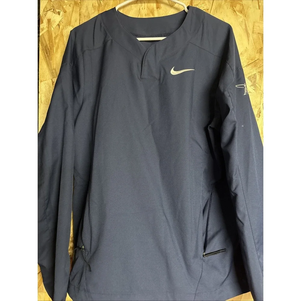 Nike Swingman Ken‎ Griffey Jr. Dri-FIT Pullover Men's Small Navy 624360-410